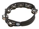 Latin Percussion LP 150 Cyclops Steel Jingle Tambourine Front View